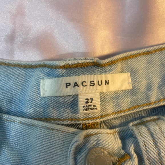 Pacsun Patchwork Denim Shorts - Picture 3 of 5